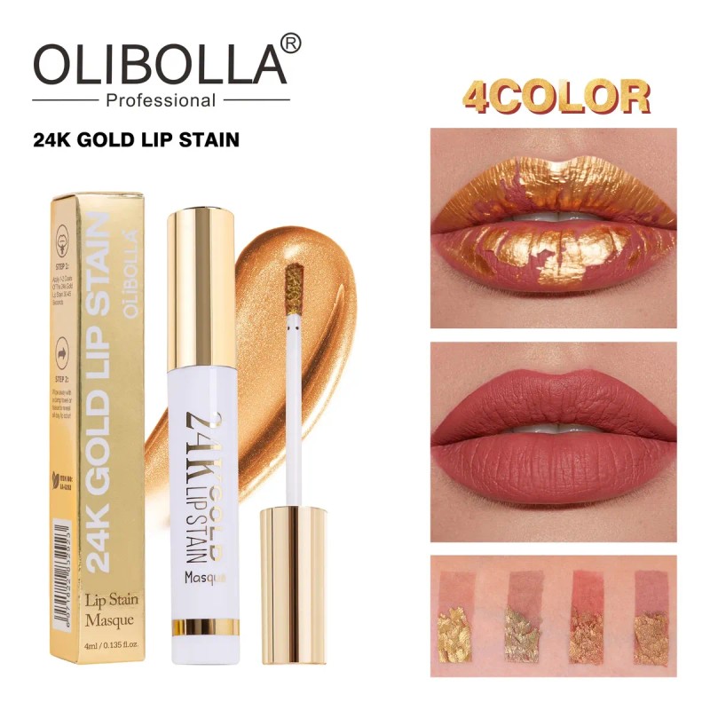 Olibolla Peel-off Lip Tint, Nude Brown Matte Shade 01