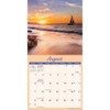 Carousel Calendars, Beaches 2025 Mini Wall Calendar