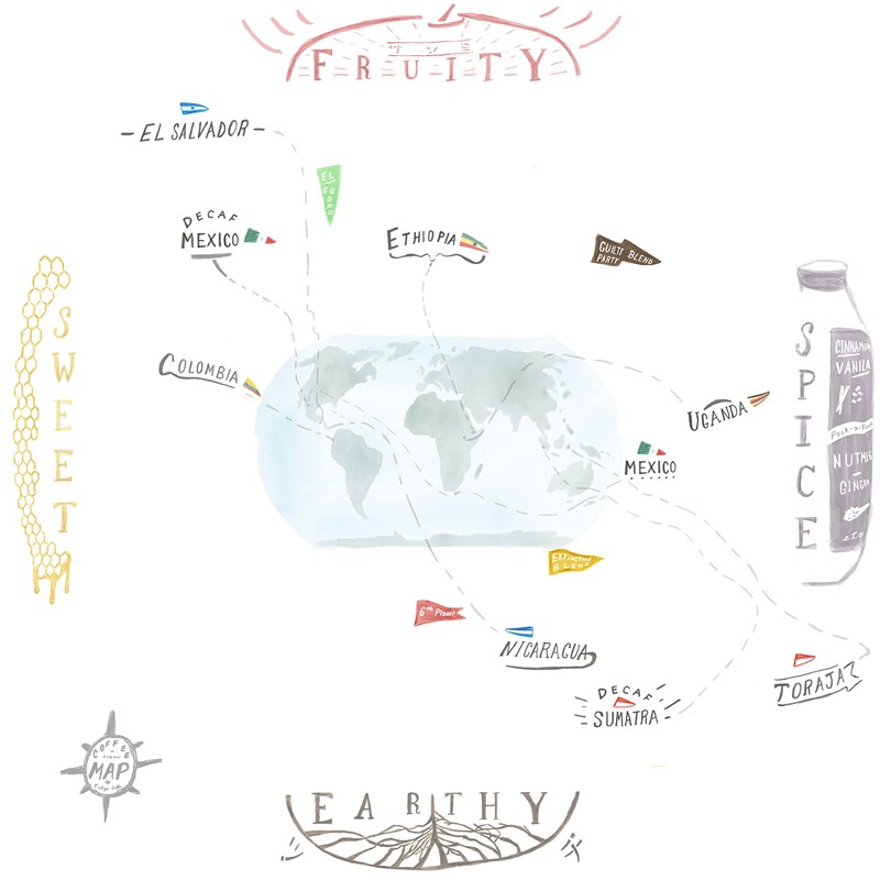 ode Organic Coffee, Single Origin Mexico, 7.1 oz (200 g),