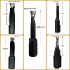 FomaSP Domino Cutter,Solid Carbide Domino Bits Set Include 4mm/5mm/6mm/8mm/10mm for