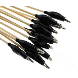 YINETTECH 30 Pieces Black Airbrush Parts Holder Colour Crocodile Clip Stand Holds Model Painting Sticks