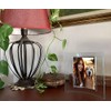 CAPESTORE Curved 4x6 Concave Glass Photo Frame - Gift Idea