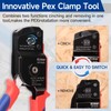 iCrimp One-Hand PEX Pipe Cinch Tool meets ASTM F2098 Standard