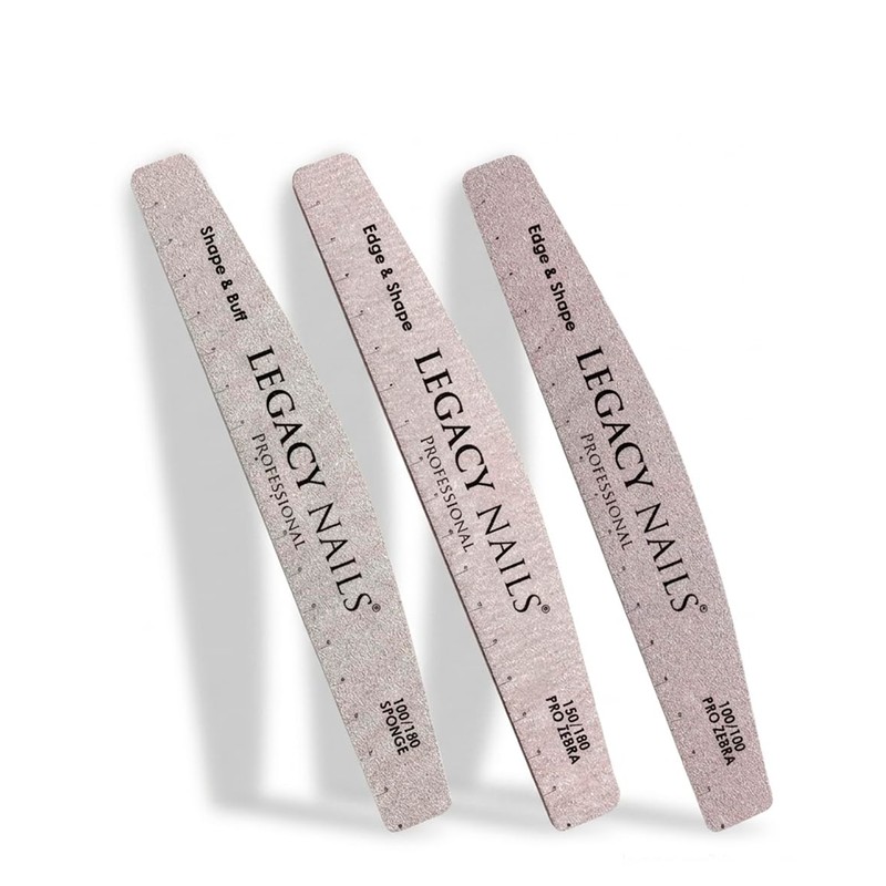 LEGACY NAILS- Legacy Nails 3 en 1 - Lima de