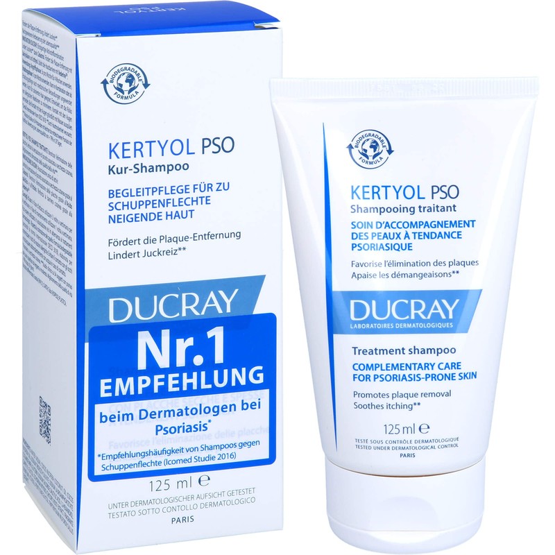 EASO MAGNO Ducray Kertyol Pso Shampoo 200ml - Long Lasting