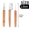 3 Pieces Dreadlocks Tool Dreadlock Crochet Hook Set Hair Crochet
