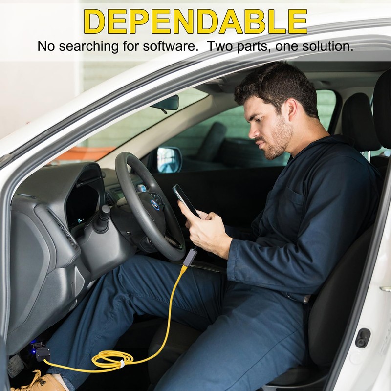 Giochem USB to OBD2 2 in 1 Phone to OBD2,ENET