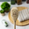 What Would Jesus Stew Wooden Spoon Baking Baker Chef Star