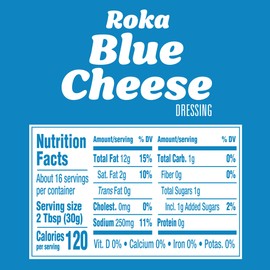 Kraft Roka Blue Cheese Dressing, 16 fl oz Bottle