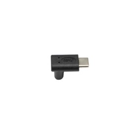 CERRXIAN 90 Degree Type C Adapter, USB C Male to Female Adapter USB 3.1 Type-C Male Converter for Smartphone Tablet (90° Positive Angle)
