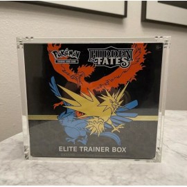 CASEMON Pokemon Acrylic ELITE TRAINER BOX ETB Display Case Magnet Lid