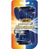 BIC Comfort 3 Advance Disposable Razor for Men, 4 Count