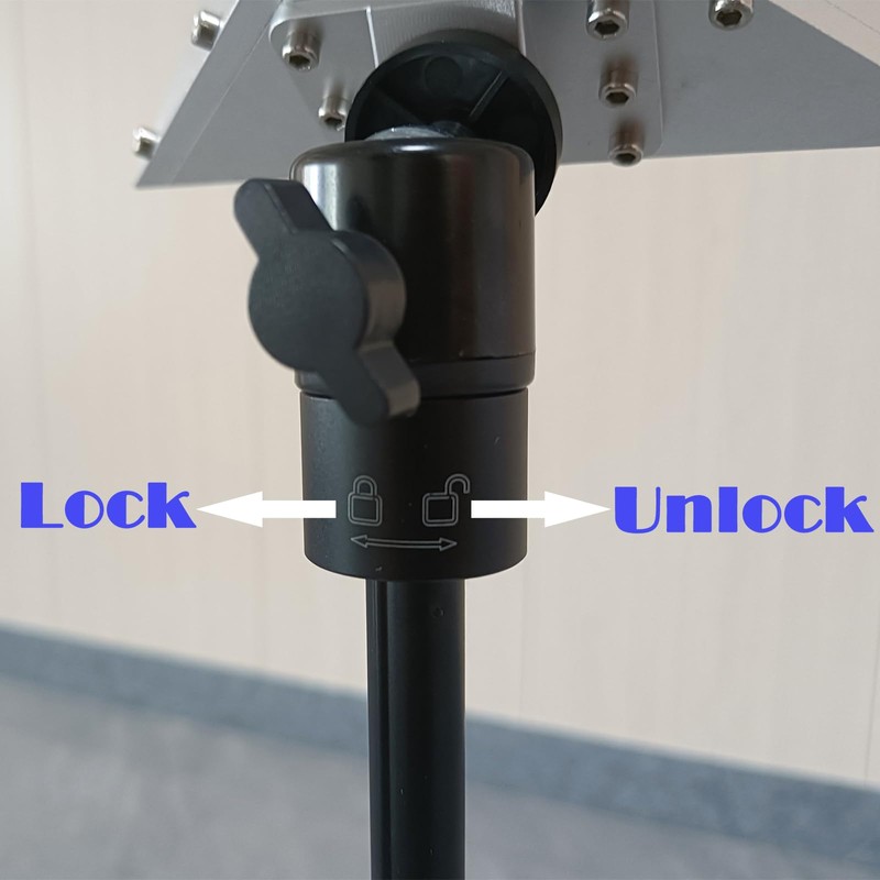 Aluminum Radar Aiming Reflector Target ADAS Calibration Tool with Stand