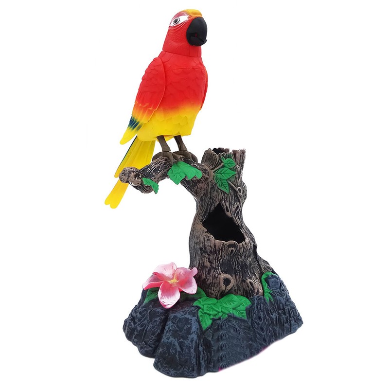 Cute Electronic Talking Bird Toys Moving And Sound Record Speaking
