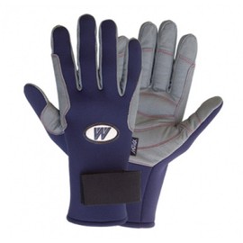 Sailing gloves Model Neoprene® Blue gray XXS
