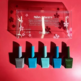 Gama Miss Cherry 5pz Gel Semi Uvled 12ml Gama A Elegir
