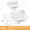 SNTD Dish Drying Rack - Extendable Dish Rack, Large Sink