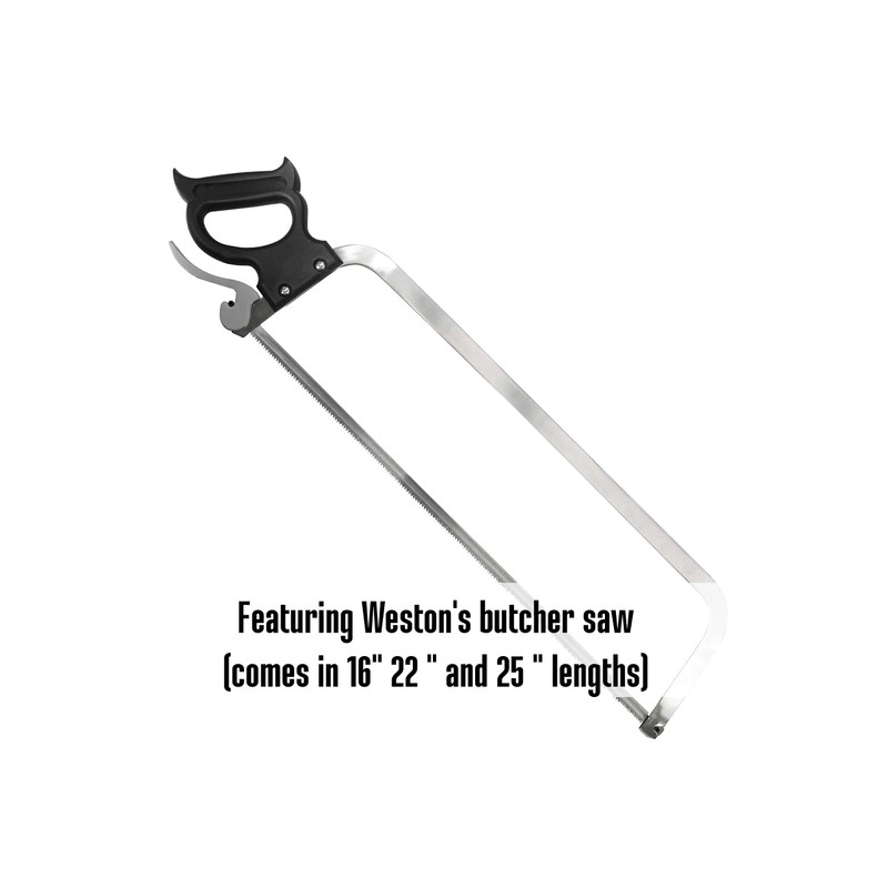 Weston Butcher Meat and Bone Saw with 25 Inch Stainless