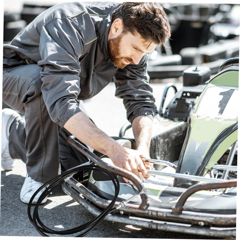 Mikinona 1 Set Go Kart Throttle Cable Spring Kit for