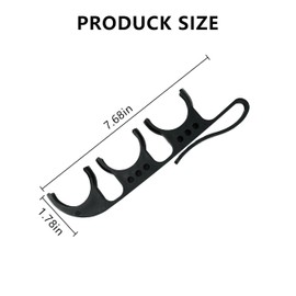 aimpiwt 2 in 1 Golf Ball Holder - Holds 3 Balls 6 Tees, Secure Lock Design, Easy Attachment to Bag, Durable & Portable Golf Accessory