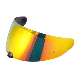 VCOROS Helmet Visor for HJC i70 i10 HJ-31 Motorcyle Helmet Sun Shield Lens,Motorcycle Face Shield Helmet Accessories Replacement (Chrome Red)