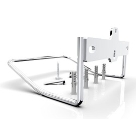JBscoop Ladder Hanger for Garage Wall, Ladder Storage Strollers and Folding Chair, Heavy Duty Lader Holder Rust Proof SS304