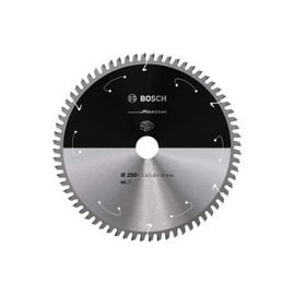 Bosch 1 x Pro aluminium circular saw blade for cordless cap and mitre saws (for aluminium, non-ferrous metals, diameter mm, professional accessories, chop and mitre circular saw)