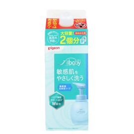 Pigeon Fill Baby Repair Highly Moisturizing Whole Body Foam Soap, 2 Refills, 28.7 fl oz (800 ml)