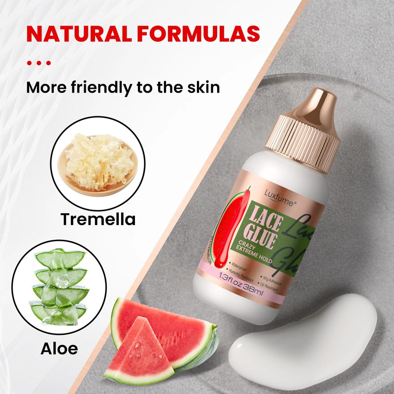 Luxfume Lace Glue Wig Glue for Front Lace Wig 1.34