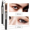 Waterproof Magic Eyeliner - Black, Long-Lasting, Sweat & Smudge-proof, Super