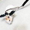 Bearded Dragon Harness and Leash Adjustable Soft Leather Reptile Lizard