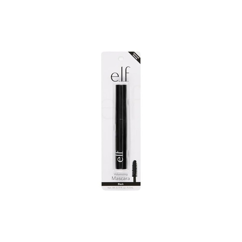 e.l.f. Volumizing Mascara, Mascara For Fuller, Thicker-Looking Lashes, Enriched With