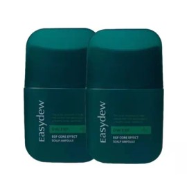 Dongwoong Pharma 대웅제약 이지듀 코어 이펙트 스칼프 앰플 EGF 탈모앰플 80ml X 2개 Dong-A ST Plus Easy Dew Core Effect Scalp Ampoule EGF Hair Loss Ampoule 80ml x 2