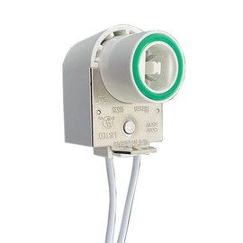 Allanson 1620 High Output or Very High Output - T8 or T12 Plunger Lampholder - Snap-in Mount - Recessed Double Contact Socket, Replaces Kulka 530.1K