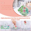6 Pack Swedish Dishcloths for Kitchen, Reusable Paper Towels Swedish
