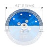 4.5" Porcelain Tile Blade Diamond Cutting Blade with Arbor 5/8"-11