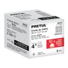 Pretul CT-610XP, Carda copa 4" alambre trenzado grueso eje 5/8"