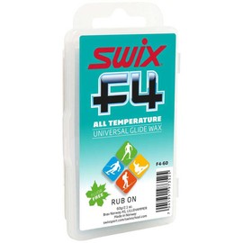 Swix F4 Glidewax 60g Rub-on w/Cork