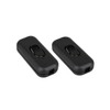 6PCS Inline Cord Switch, On/Off Lamp Control Appliance Switch Rocker AC120V 10A, 250V 6A Suitable for Table Desk Lamp Appliance-Black