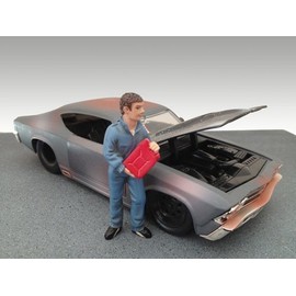 Mechanic Dan Figure For 1:24 Models by American Diorama 23904 by American Diorama