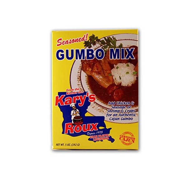 Kary's Roux Seasoned Gumbo Mix (Pack of 2)