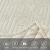 DaisyHuang Oversized King Bedspread 120×118,4 Piece Light Beige