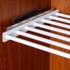 Home in Bold Space Saving Under Cabinet Drying Rack -