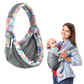 Babytrage für Neugeborene ab Geburt, Ergonomisch, Kindertrage, Verstellbare Baby Trage, Geeignet Für Babys Von 3 Bis 36 Monaten, einfach anzulegen, ideal für freihändiges Elterndasein
