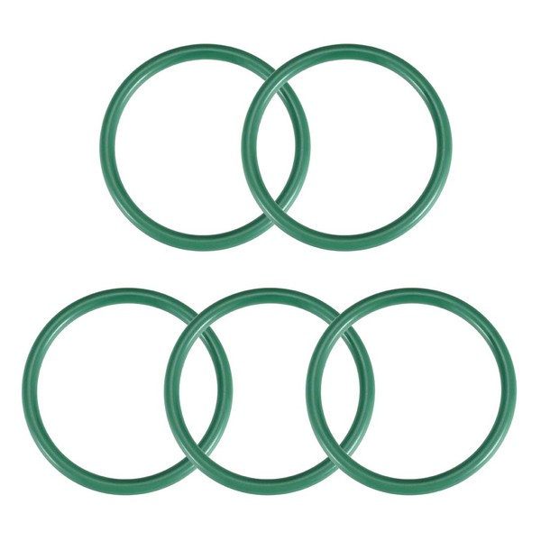 sourcing map Fluororubber O-Rings FKM Seal for Machines Piping 49