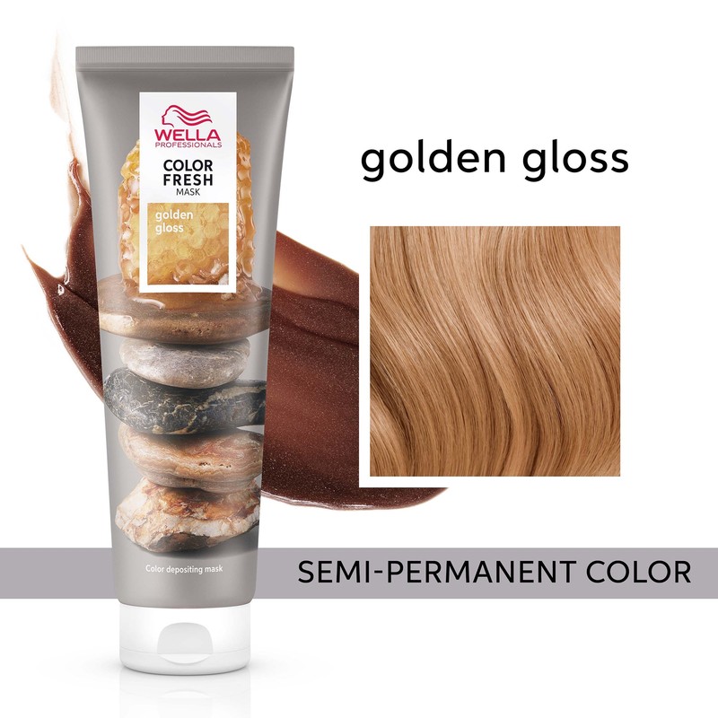 Wella Professionals Care Color Fresh Semi-Permanent Colour Mask - Golden