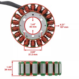For Honda Stator & Regulator Rectifier for Honda CBR600F4 CBR600F4I 2001 2002 03 04 05 06