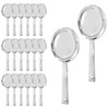 OBTANIM 20 Pack Mini Plastic Handheld Magnifying Glasses Portable Reading