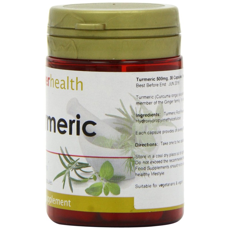 Power Health 500mg Tumeric - Pack of 30 Capsules