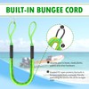 SCGFPOE Boat Bungee Dock Lines 4 ft - Single Hook